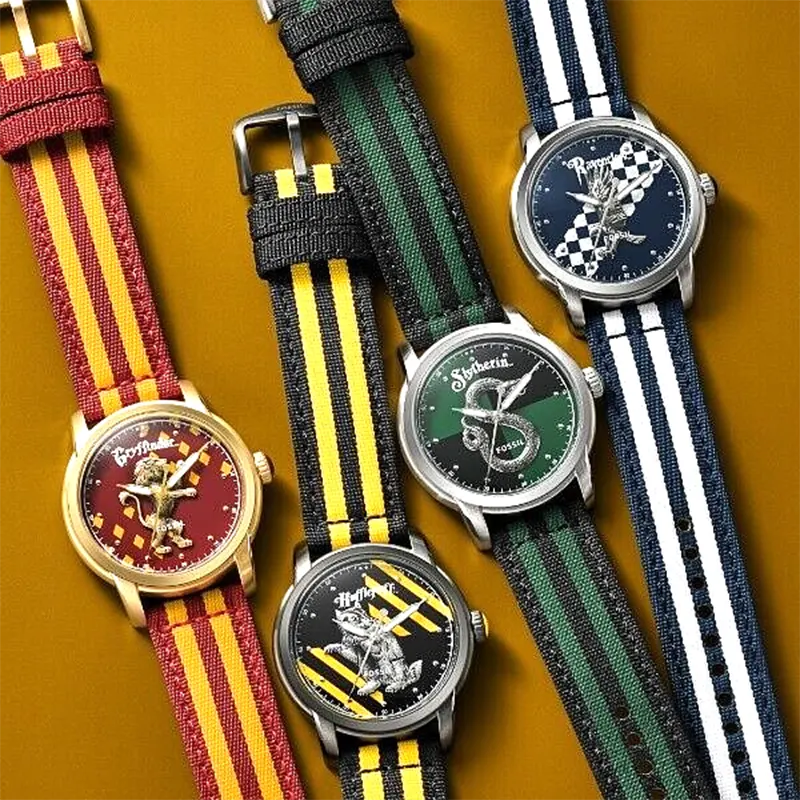Fossil Limited Edition Harry Potter™ Hufflepuff™  Black Men's Watch- LE1159